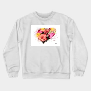 A Heart Full of Roses Crewneck Sweatshirt